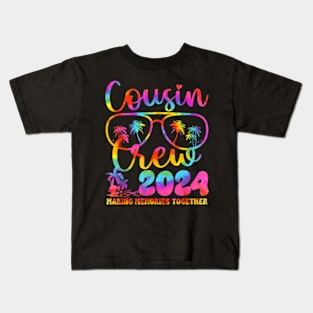 Cousin Crew 2024 Summer Vacation Beach Family Kids T-Shirt